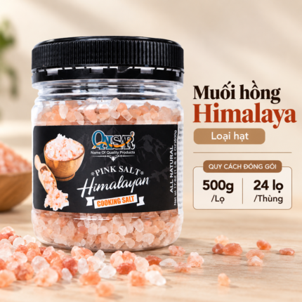 Muối hồng Himalaya nguyên chấ